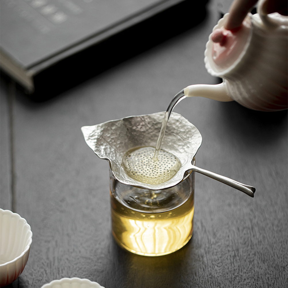 Nettle Leaf Tea - 은도금된 견고한 주석 차 거름망, 섬세한