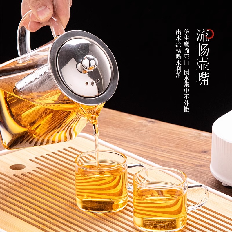 유리 티포트와 인퓨저 티 세트 주전자 메이커 인퓨저 주 - Nettle Leaf Tea 리뷰 및 가격